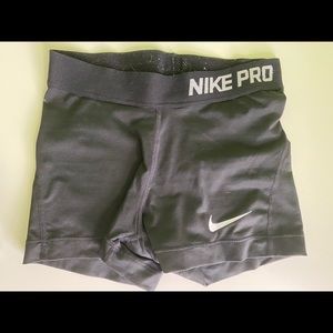 Black nike spandex shorts XS